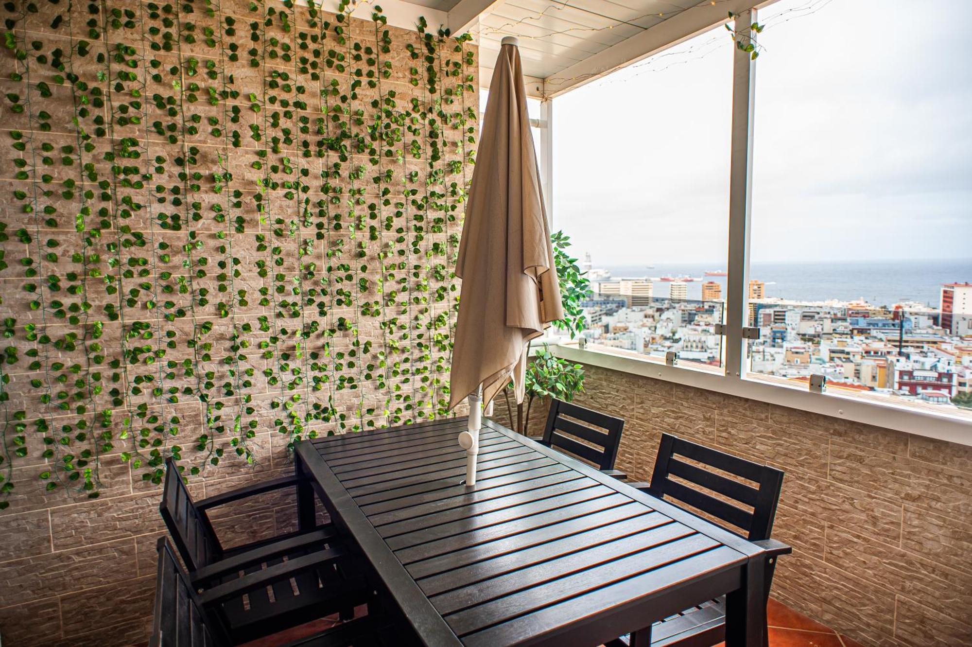 Atico Con Vistas Al Mar Cerca Del Casco Historico Appartement Las Palmas Buitenkant foto